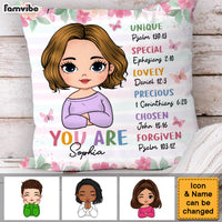 Personalized Gift For Daughter God Says You Are Pillow 32311 thumb 1