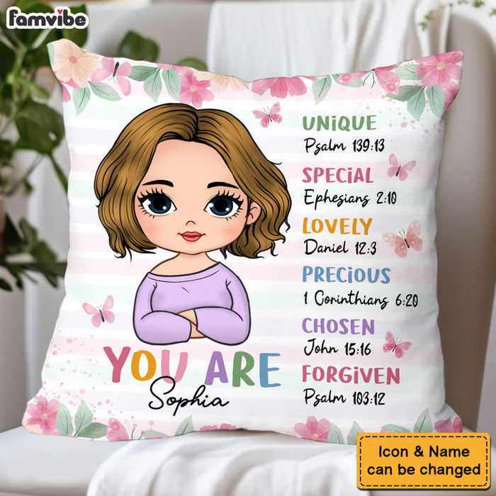 Personalized Gift For Daughter God Says You Are Pillow 32311 1