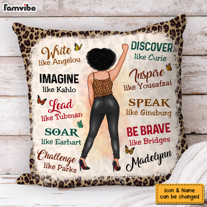 Personalized Gift For Woman Be Brave Pillow 32315 1