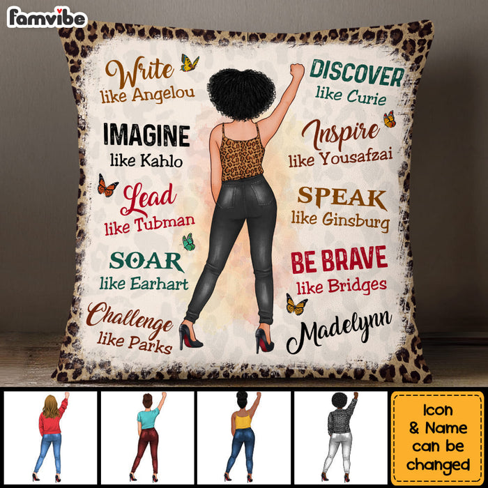 Personalized Gift For Woman Be Brave Pillow 32315 1