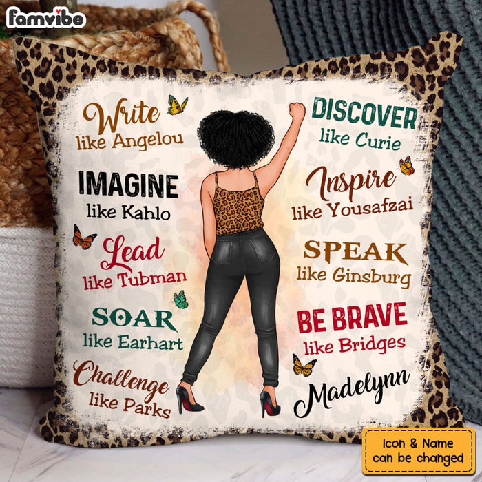Personalized Gift For Woman Be Brave Pillow 32315 1