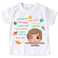 Personalized I Dream Big Grandson Kid T Shirt Kid T Shirt - Kid Hoodie - Kid Sweatshirt 32320 thumb 1
