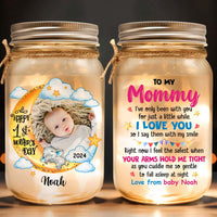 Personalized Gift For Mom First Mother's Day Mason Jar Light 32323 thumb 1
