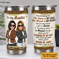 Personalized Gift For Friends My Soul Sister Steel Tumbler 32324 thumb 1