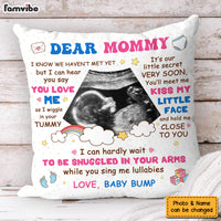 Personalized Gift For Mother's Day Custom Photo Hold Me Close To You Pillow 32325 thumb 1