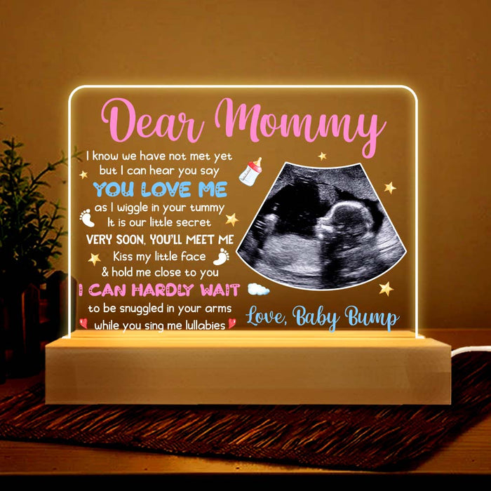 Personalized Custom Photo Hold Me Close To You LED Lamp Night Light 32326 1