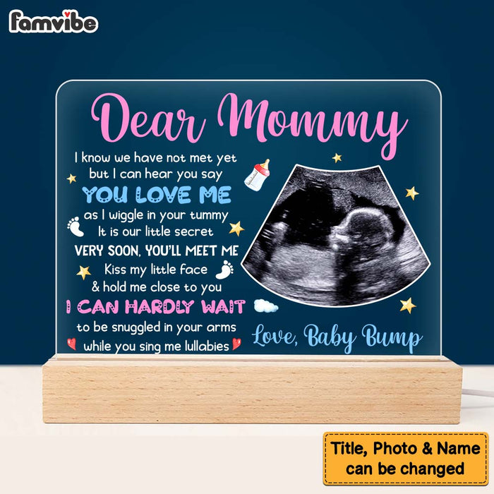 Personalized Custom Photo Hold Me Close To You LED Lamp Night Light 32326 1