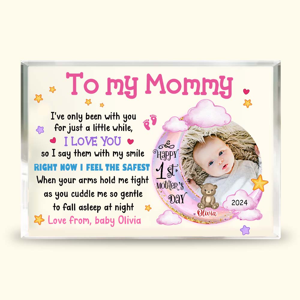 Personalized Gift For Mother's Day I Love You Plaque 32327 Primary Mockup