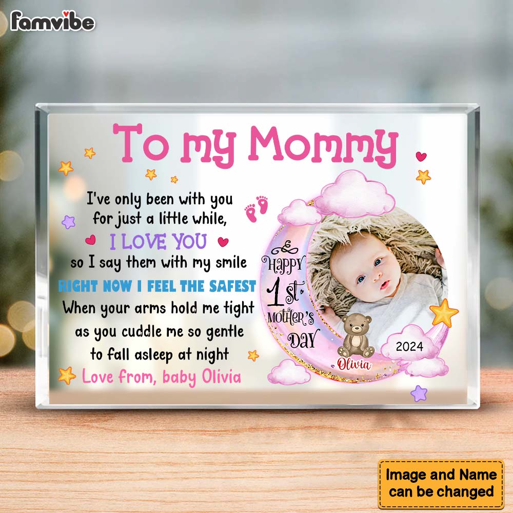 Personalized Gift For Mother's Day I Love You Plaque 32327 Primary Mockup