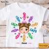 Personalized Gift For Granddaughter Affirmation Flower Kid T Shirt - Kid Hoodie - Kid Sweatshirt 32329 1