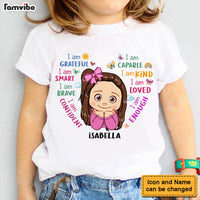 Personalized Gift For Granddaughter I Am Kind Kid T Shirt - Kid Hoodie - Kid Sweatshirt 32332 thumb 1