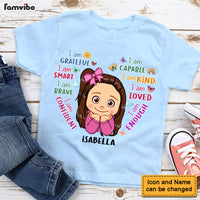 Personalized Gift For Granddaughter I Am Kind Kid T Shirt - Kid Hoodie - Kid Sweatshirt 32332 thumb 1