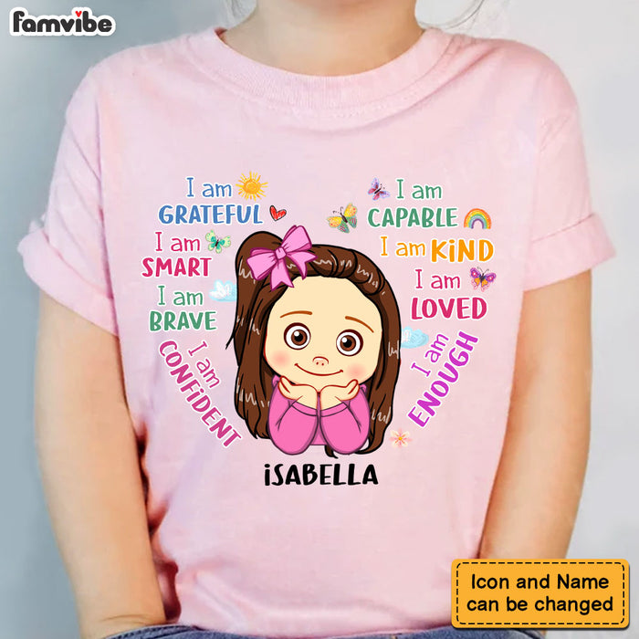 Personalized Gift For Granddaughter I Am Kind Kid T Shirt - Kid Hoodie - Kid Sweatshirt 32332 1