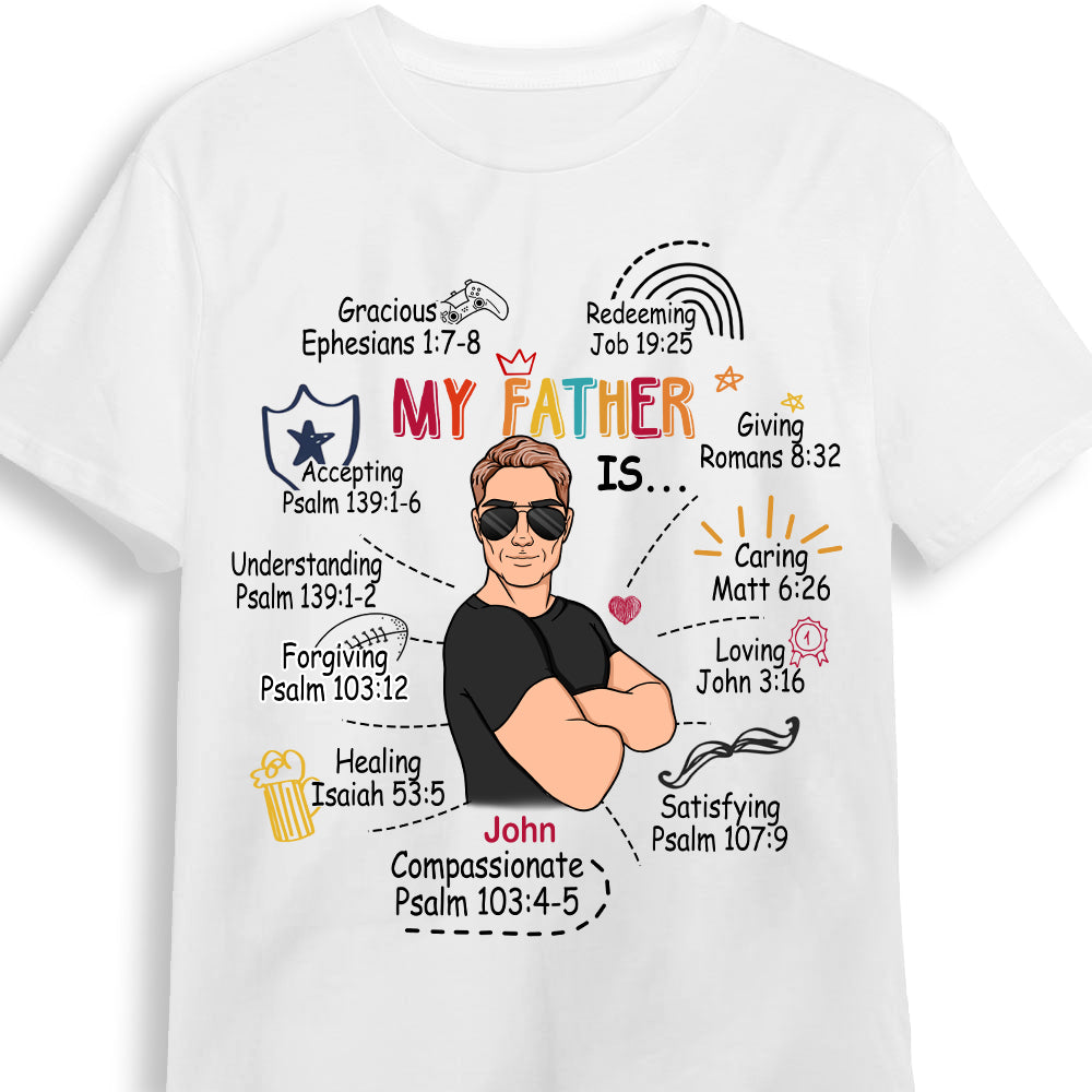 Personalized Gift For Dad My Father Is Shirt Hoodie Sweatshirt 32336 Primary Mockup