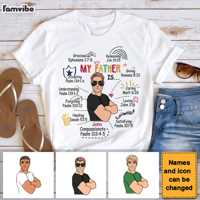Personalized Gift For Dad My Father Is Shirt - Hoodie - Sweatshirt 32336 1