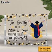 Personalized Gift Graduation Go Change The World Plaque 32340 thumb 1