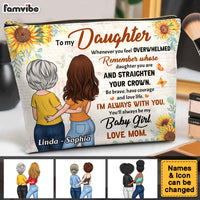 Personalized Gift For Daughter Whenever You Feel Overwhelmed Cosmetic Bag 32345 thumb 1