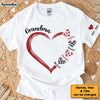 Personalized Gift For Grandma Love Sleeve Printed T-shirt 32347 1