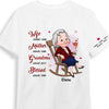 Personalized Gift For Grandma Name Sleeve Printed T-shirt 32348 1