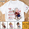 Personalized Gift For Grandma Name Sleeve Printed T-shirt 32348 1