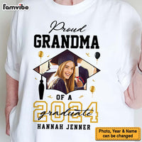 Personalized Gift For Grandma Graduation Kid Photo Custom Shirt - Hoodie - Sweatshirt 32350 thumb 1