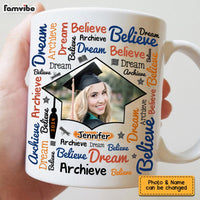 Personalized Graduation Gift Achieve Dream Custom Photo Mug 32351 thumb 1