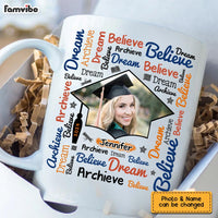 Personalized Graduation Gift Achieve Dream Custom Photo Mug 32351 thumb 1
