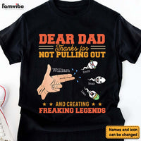 Personalized Gift For Dad Freaking Legends Shirt - Hoodie - Sweatshirt 32356 thumb 1