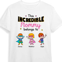 Personalized Gift For Incredible Mom Superhero Kids Shirt - Hoodie - Sweatshirt 32362 thumb 1