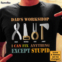 Personalized Gift For Dad's Workshop Shirt - Hoodie - Sweatshirt 32364 thumb 1