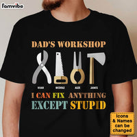 Personalized Gift For Dad's Workshop Shirt - Hoodie - Sweatshirt 32364 thumb 1