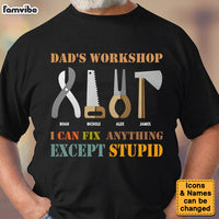 Personalized Gift For Dad's Workshop Shirt - Hoodie - Sweatshirt 32364 thumb 1