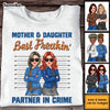 Personalized Gift For Mom Partner In Crime Shirt - Hoodie - Sweatshirt 32365 1