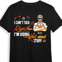 Personalized Gift For Dad I'm Doing Hot Dad Stuff Shirt - Hoodie - Sweatshirt 32368 thumb 1