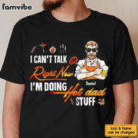 Personalized Gift For Dad I'm Doing Hot Dad Stuff Shirt - Hoodie - Sweatshirt 32368 thumb 1
