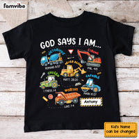 Personalized Gifts For Grandson Construction Machines I Am Kid T Shirt - Kid Hoodie - Kid Sweatshirt 32373 thumb 1