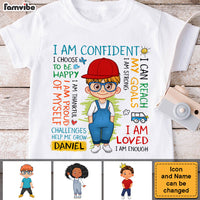 Personalized Gift For Grandson I Choose To Be Happy Kid T Shirt - Kid Hoodie - Kid Sweatshirt 32376 thumb 1