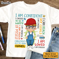 Personalized Gift For Grandson I Choose To Be Happy Kid T Shirt - Kid Hoodie - Kid Sweatshirt 32376 thumb 1