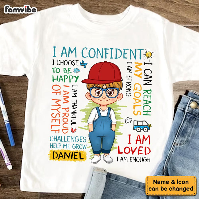 Personalized Gift For Grandson I Choose To Be Happy Kid T Shirt - Kid Hoodie - Kid Sweatshirt 32376 1