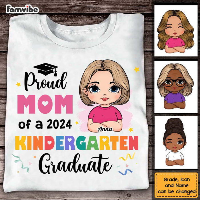 Personalized Graduation Gift Proud Mom Of Kindergarten Shirt - Hoodie - Sweatshirt 32382 1