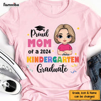 Personalized Graduation Gift Proud Mom Of Kindergarten Shirt - Hoodie - Sweatshirt 32382 thumb 1