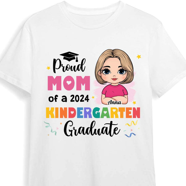 Personalized Graduation Gift Proud Mom Of Kindergarten Shirt Hoodie Sweatshirt 32382 Primary Mockup