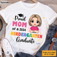 Personalized Graduation Gift Proud Mom Of Kindergarten Shirt - Hoodie - Sweatshirt 32382 thumb 1