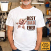 Personalized Gift For Best Dad Ever Shirt - Hoodie - Sweatshirt 32392 1