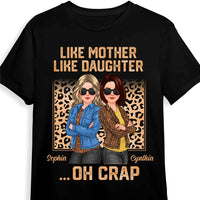 Personalized Gift Like Mother Like Daughter Cleopard Shirt - Hoodie - Sweatshirt 32393 thumb 1