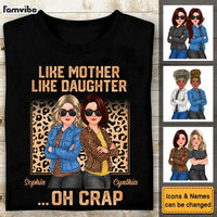 Personalized Gift Like Mother Like Daughter Cleopard Shirt - Hoodie - Sweatshirt 32393 thumb 1