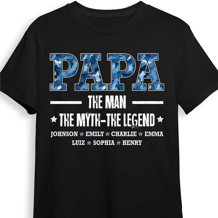 Personalized Gift For Grandpa The Man The Myth The Legend Shirt - Hoodie - Sweatshirt 32394 1