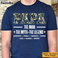 Personalized Gift For Grandpa The Man The Myth The Legend Shirt - Hoodie - Sweatshirt 32394 thumb 1