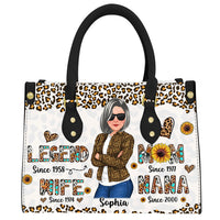 Personalized Gift For Mom Grandma Legend Leather Bag 32395 thumb 1