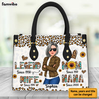 Personalized Gift For Mom Grandma Legend Leather Bag 32395 thumb 1